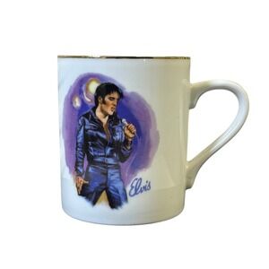 Elvis Presley Hound‎ Dog 50th Anniversary Nostalgia Collectibles Coffee Mug